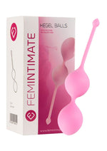 Load image into Gallery viewer, Femintimate Pelvix Trainer Silicone Kegel Balls Kit - Pink
