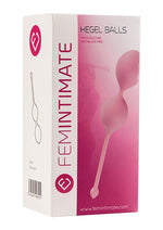 Load image into Gallery viewer, Femintimate Pelvix Trainer Silicone Kegel Balls Kit - Pink
