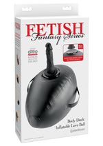 Load image into Gallery viewer, Fetish Fantasy Series Body Dock Inflatable Love Ball - Black