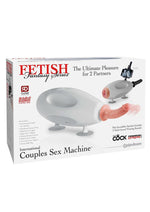Load image into Gallery viewer, Fetish Fantasy Series International Couples Sex Machine Kit - White
