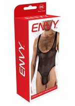 Load image into Gallery viewer, Fierce Deep-V Mesh Bodysuit
