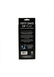 Fifty Days Of Play - Blindfold - Black
