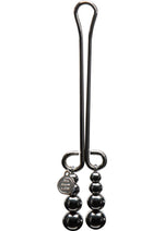 Load image into Gallery viewer, Fifty Shades Darker Just Sensation Beaded Clitoral Clamp - Metal/Silver

