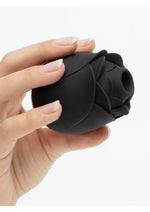 Load image into Gallery viewer, Fifty Shades Of Grey Black Rose Rechargeable Silicone Clitoral Stimulator