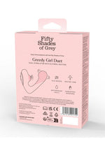 Load image into Gallery viewer, Fifty Shades Of Grey Greedy Girl Duet Rechargeable Silicone Dual Stimulator