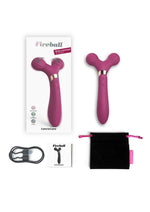 Load image into Gallery viewer, Fireball Rechargeable Silicone Body Massager and Vibrator
