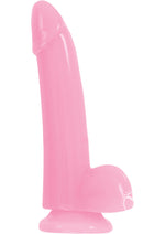 Load image into Gallery viewer, Firefly Smooth Dong Dildo - Glow In The Dark/Pink - 5in