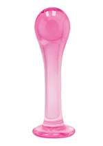 Load image into Gallery viewer, First Glass Droplet Anal and Pussy Stimulator - Pink
