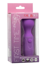 Load image into Gallery viewer, First Time Rechargeable Silicone Massager - Purple