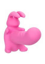 Load image into Gallery viewer, First Time Rechargeable Vibrating Bunny Dreams Rechargeable Silicone Vibrator with Clitoral Stimulator - Pink
