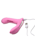 Load image into Gallery viewer, Flickers G-Flick Flicking G-Spot Rechargeable Silicone Vibrator with Remote