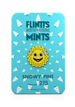 Load image into Gallery viewer, Flintts Mints Mouth Watering Oral Delights - Snowy Pine (F Strength 225) - 28-30 Per Tin
