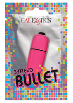 Load image into Gallery viewer, Foil Pack 3-Speed Bullet Vibrator - Pink
