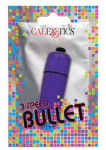 Load image into Gallery viewer, Foil Pack 3-Speed Bullet Vibrator - Purple
