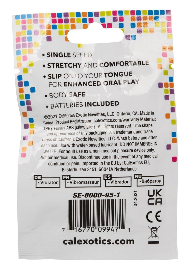 Foil Pack Textured Cock Ring