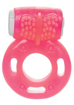 Load image into Gallery viewer, Foil Pack Vibrating Cock Ring - Pink
