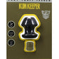 Fort Troff Kum Keeper Silicone Open End Anal Plug - Black - Small