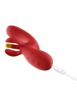 Load image into Gallery viewer, Fortexa Kinky Finger Flapping Rechargeable Silicone Clit and G-Spot Vibrator with App Control