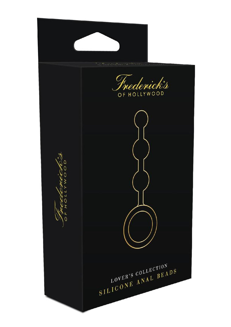 Frederick's Of Hollywood Silicone Anal Beads - Black