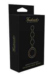 Frederick's Of Hollywood Silicone Anal Beads - Black