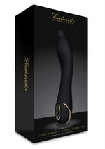 Load image into Gallery viewer, Frederick&#39;s Of Hollywood USB Rechargeable Come Hither G-Spot Vibrator Silicone Splashproof - Black
