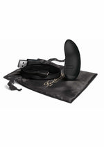 Load image into Gallery viewer, Frederick's Of Hollywood USB Rechargeable Come Lay-On Vibrator Silicone Splash Proof - Black