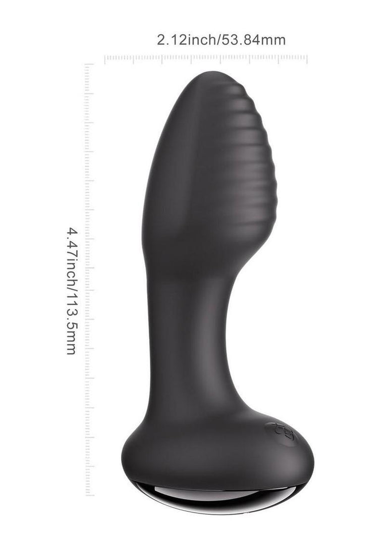 Frenzy Pressure Sensing App Control Rotating Rechargeable Silicone Butt Plug