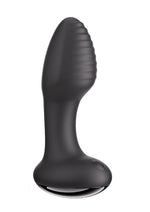 Load image into Gallery viewer, Frenzy Pressure Sensing App Control Rotating Rechargeable Silicone Butt Plug - Black