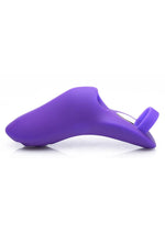 Load image into Gallery viewer, Frisky 7x Finger Bang&#39;her Pro Silicone Rechargeable Finger Vibrator - Purple
