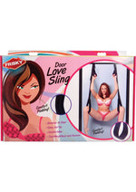 Load image into Gallery viewer, Frisky Compact Door Love Swing - Black
