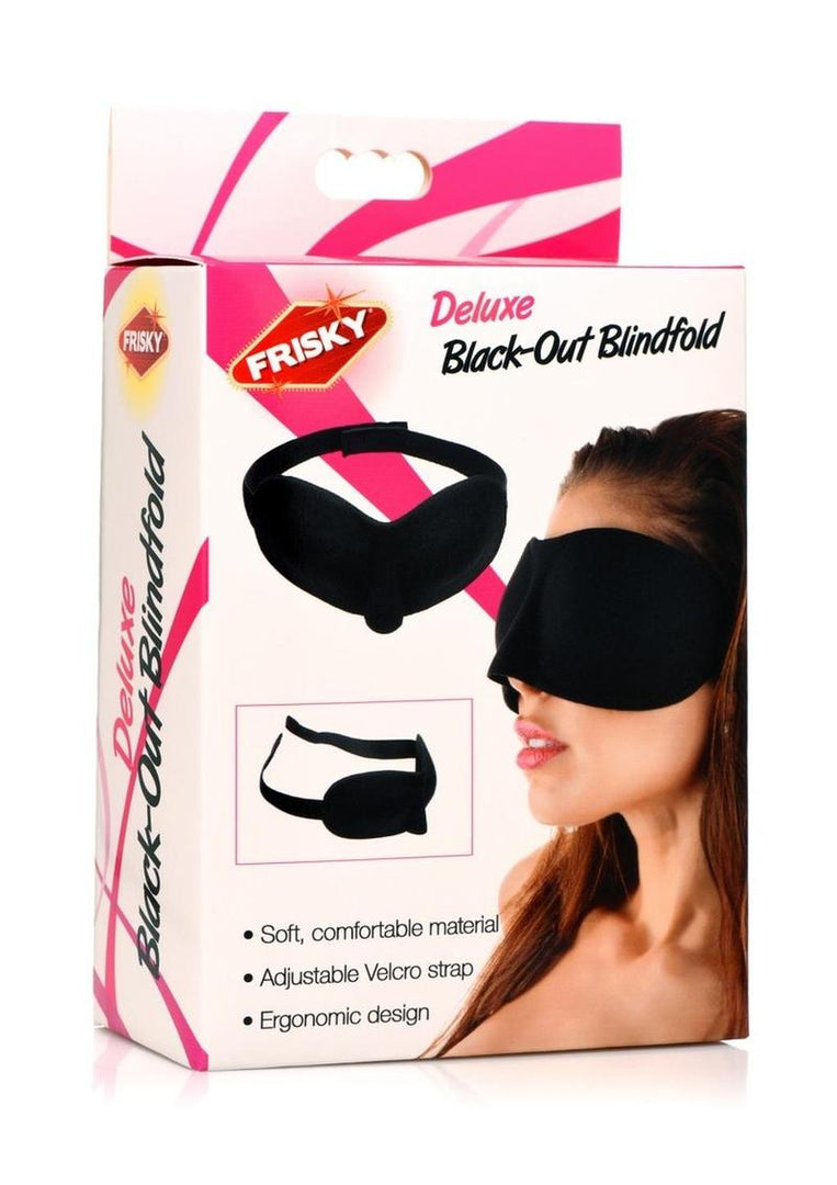 Frisky Deluxe Ergo Black-Out Blindfold – Chazzy Couples Boutique