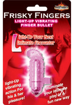 Load image into Gallery viewer, Frisky Finger Light Up Finger Massager - Magenta/Pink
