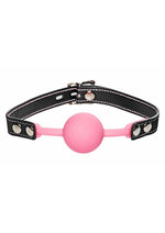 Load image into Gallery viewer, Frisky Glow Gag Glow In The Dark Silicone Ball Gag
