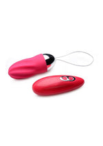 Load image into Gallery viewer, Frisky Raspberry Twirl 36x Swirled Silicone Rechargeable Vibrating Remote Control Egg
