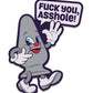 Fuck Buddies Fuck You Asshole Enamel Pin