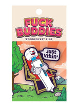 Load image into Gallery viewer, Fuck Buddies Just Vibin' Enamel Pin