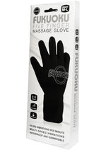 Load image into Gallery viewer, Fukuoku Vibrating Massage Glove - Right Hand - Black - Large/Medium