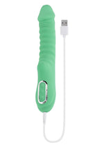 Load image into Gallery viewer, Full Throttle Rechargeable Silicone Warming Vibrator
