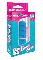 Load image into Gallery viewer, Fun Size Candy Stick Bullet - Blue/Multicolor - Small
