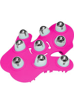 Load image into Gallery viewer, Fuzu Glove Massager Glove with Rolling Balls - Pink
