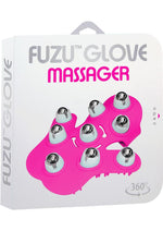 Load image into Gallery viewer, Fuzu Glove Massager Glove with Rolling Balls - Pink
