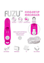 Load image into Gallery viewer, Fuzu Rechargeable Silicone Finger Massager
