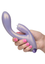 Load image into Gallery viewer, G-Love G-Kiss Silicone Rechargeable Dual Stimulating Massager
