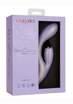 Load image into Gallery viewer, G-Love G-Kiss Silicone Rechargeable Dual Stimulating Massager - Purple
