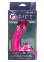Load image into Gallery viewer, G-Ride Easy Ride Rechargeable Silicone Vibrating Dildo - Pink