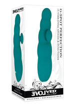 Load image into Gallery viewer, G-Spot Perfection Rechargeable Silicone Vibrator - Green
