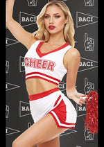 Load image into Gallery viewer, Gameday Hottie 4pc Set Red/White-Os