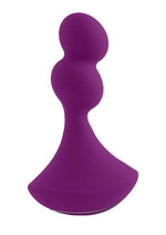 Load image into Gallery viewer, Gender X Ball Game Rechargeable Silicone Rotating Vibrator - Purple
