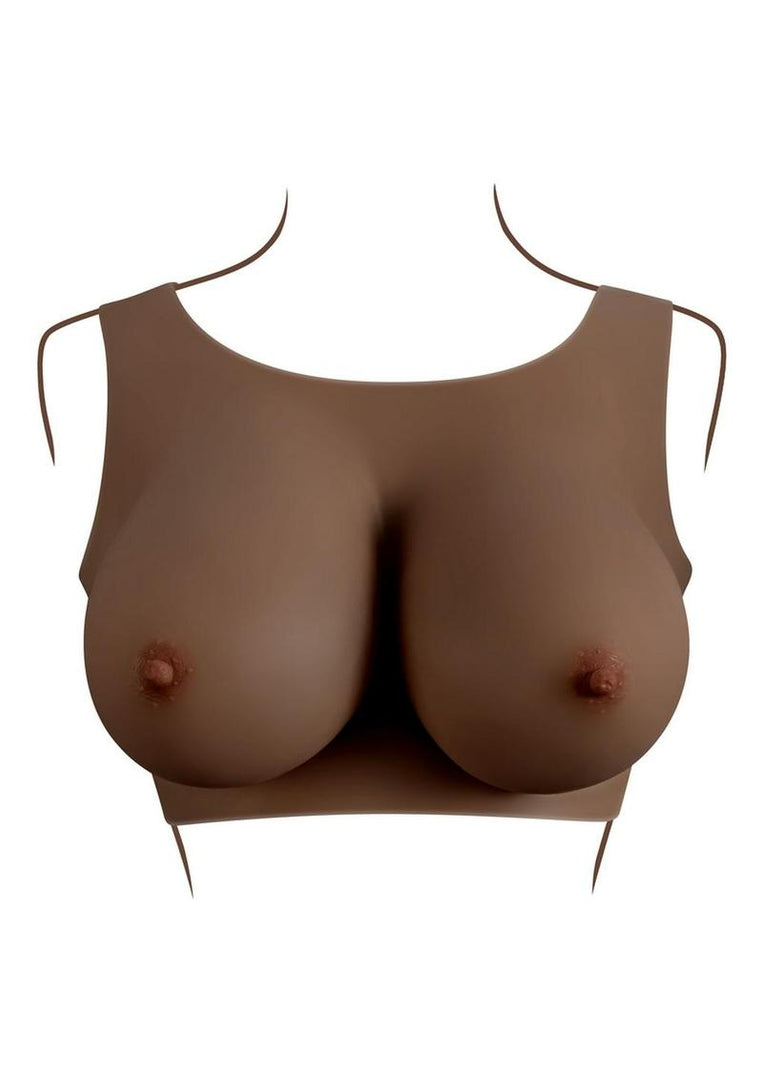 Gender X Breast Plate Silicone E Cup
