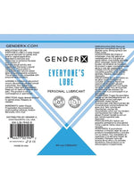 Load image into Gallery viewer, Gender X Everyone&#39;s Lube Water Based Lubricant - 4oz
